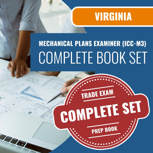 Virgina ICC Mechanical Plans Examiner - M3 Exam Book Package