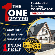 The 1 Package: All-Inclusive Virginia Residential Building Contractor Exam, Licensing & Business Setup Solution