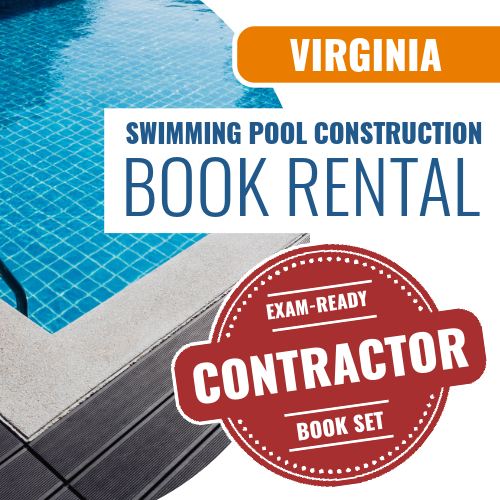 New Virginia Swimming Pool Construction Contractor - Book Rental Package
