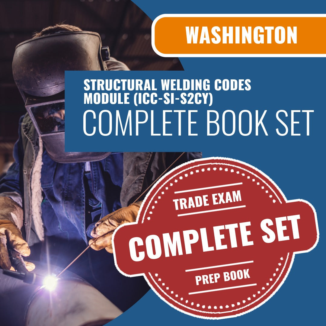 Washington Structural Welding Codes Module (ICC - SI - S2CY) Exam Book Package