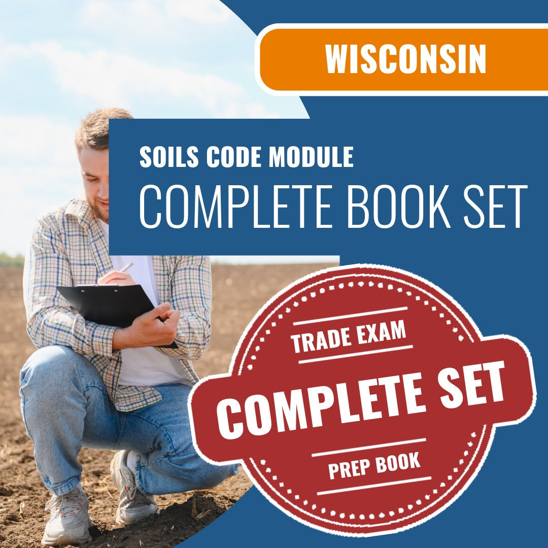 Wisconsin Soils Code Module (ICC - SI - ECCY) Exam Book Package