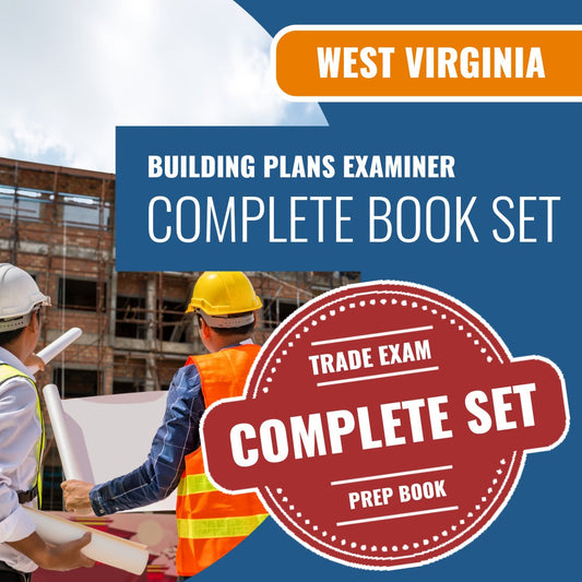 West Virginia Building Plans Examiner (ICC - B3) Exam Book Package