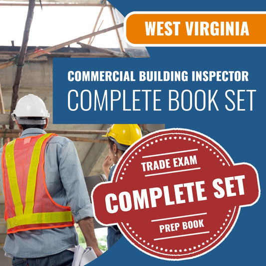 West Virginia Commercial Building Inspector (ICC - B2) Exam Book Package