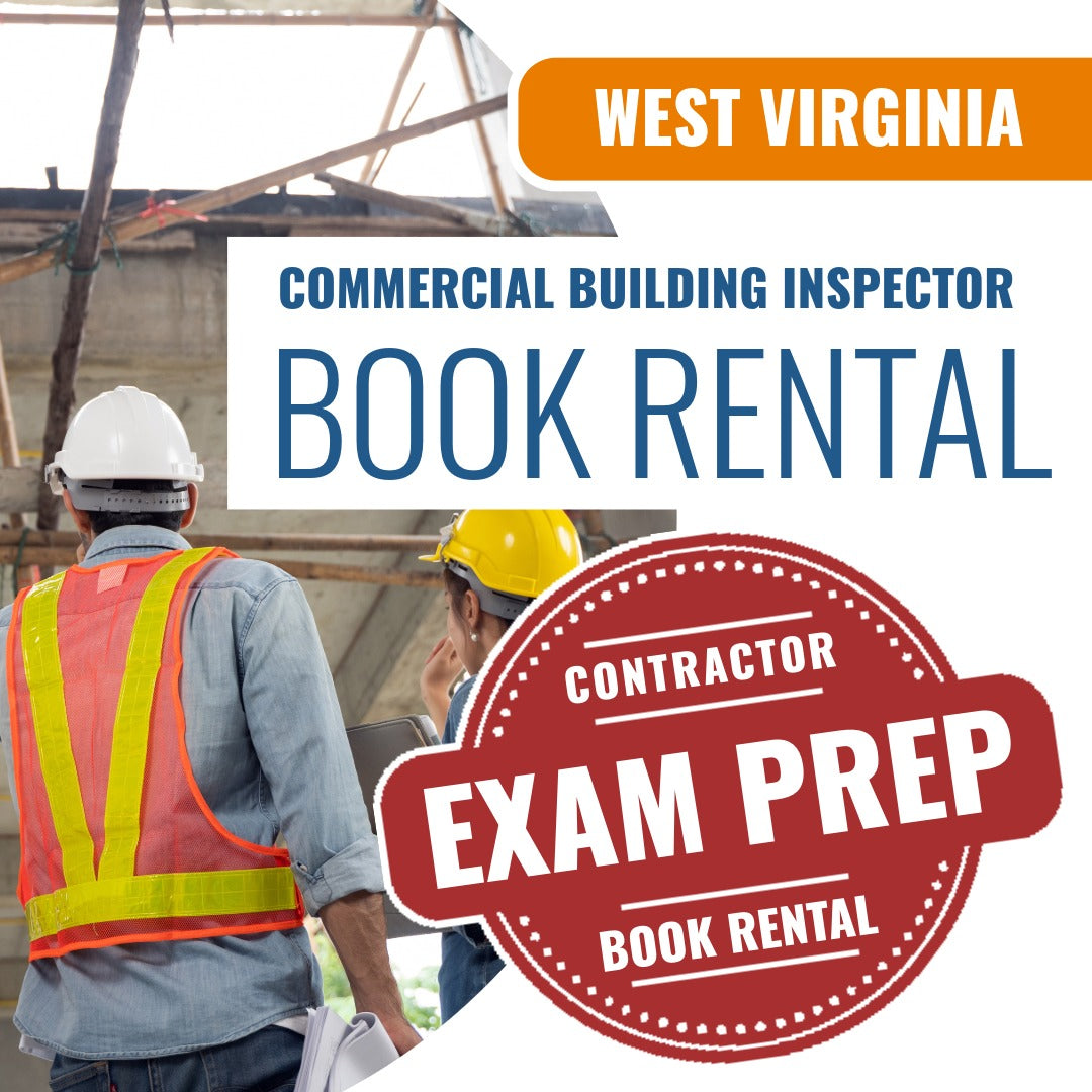 West Virginia Commercial Building Inspector (ICC - B2) - Books & Courses Rental Package