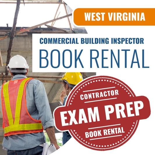 West Virginia Commercial Building Inspector (ICC - B2) - Books & Courses Rental Package