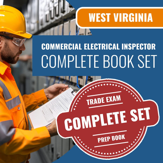 West Virginia Commercial Electrical Inspector - (ICC - E2) Exam Book Package