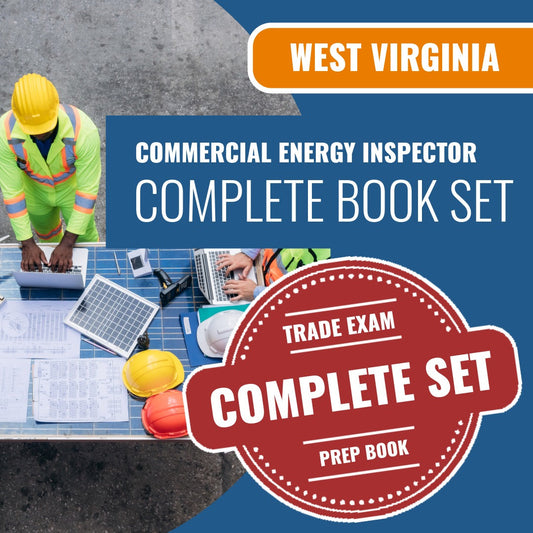 West Virginia Commercial Energy Inspector (ICC - 77) Exam Book Package