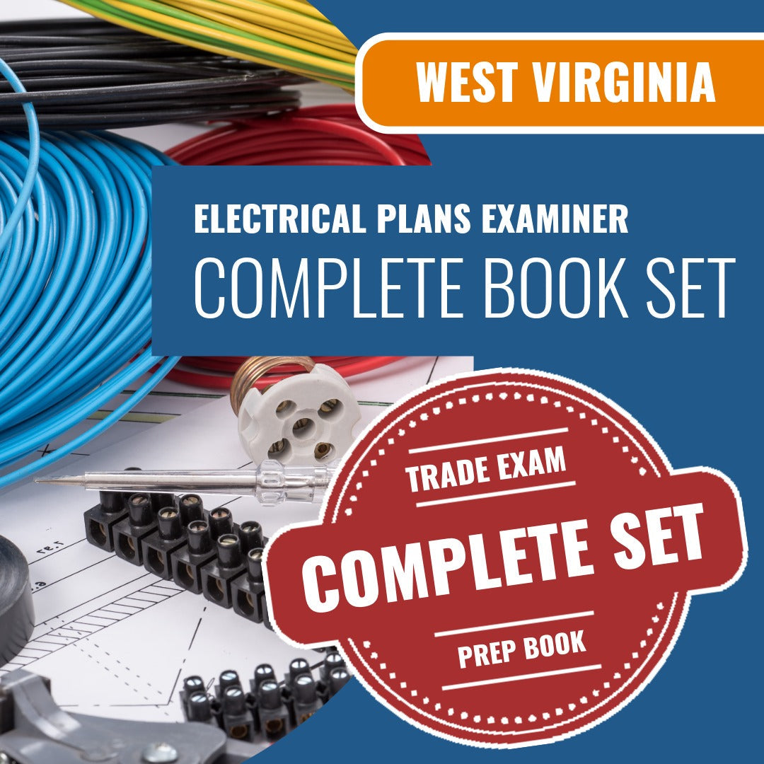 West Virginia Electrical Plans Examiner - (ICC - E3) Exam Book Package