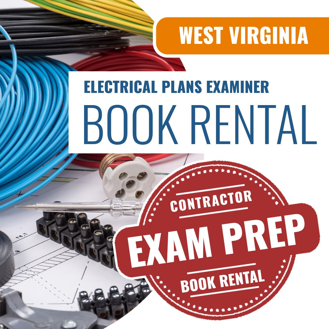 West Virginia Electrical Plans Examiner - (ICC - E3) - Books & Courses Rental Package
