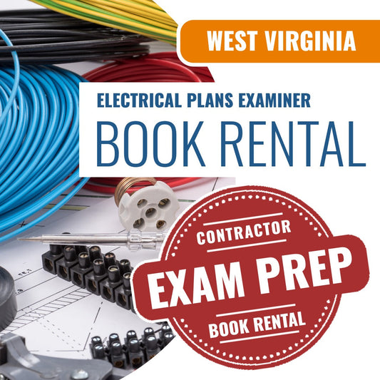 West Virginia Electrical Plans Examiner - (ICC - E3) - Books & Courses Rental Package