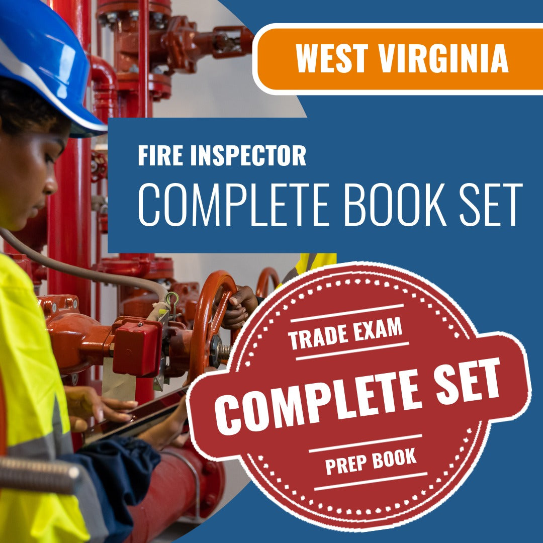 West Virginia Fire Inspector (ICC - II - 67) Exam Book Package