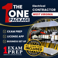 The 1 Package: All-Inclusive West Virginia Electrical Contractor Exam, Licensing & Business Setup Solution