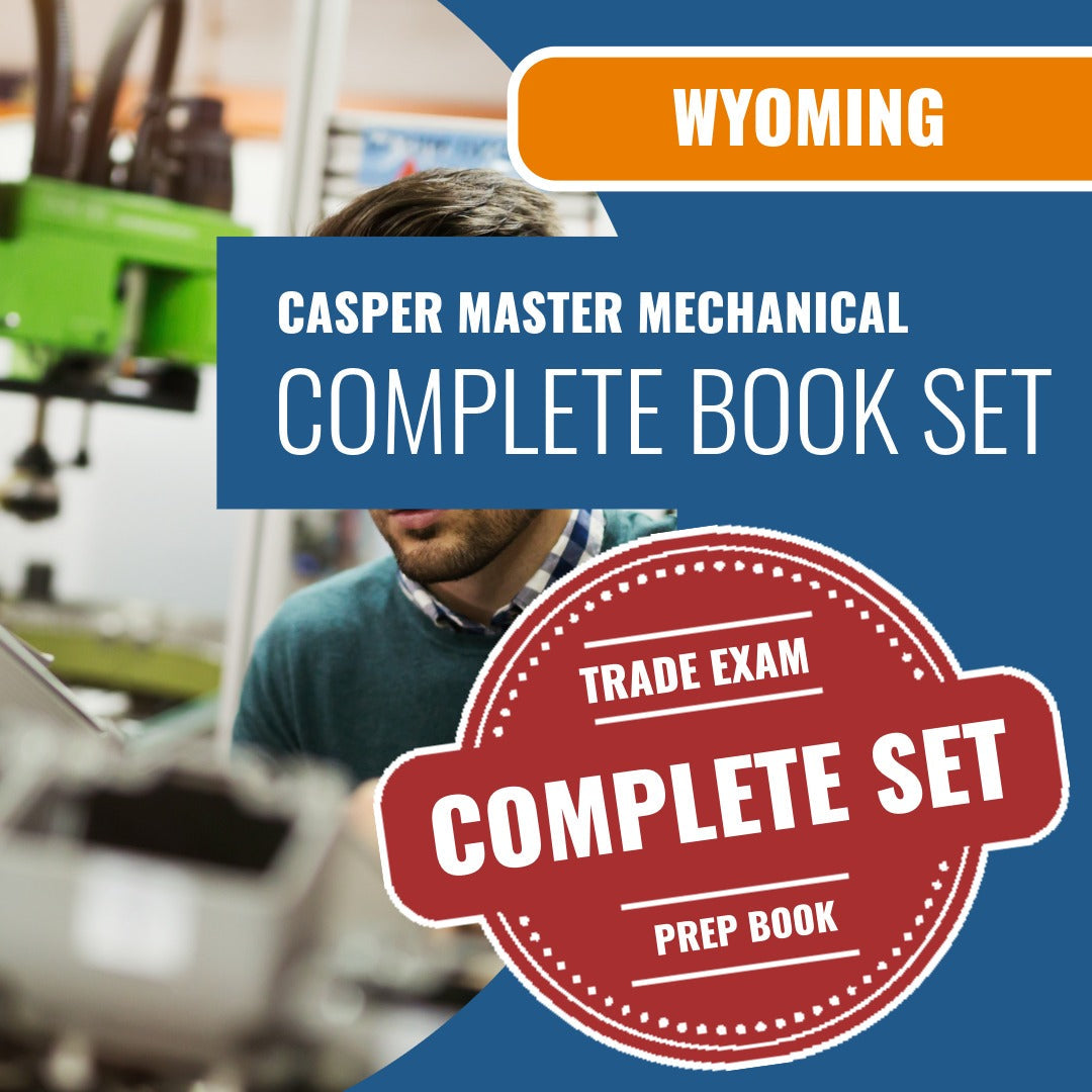 Casper Wyoming Master Mechanical Contractor (ICC - G29-N) - Exam Book Package