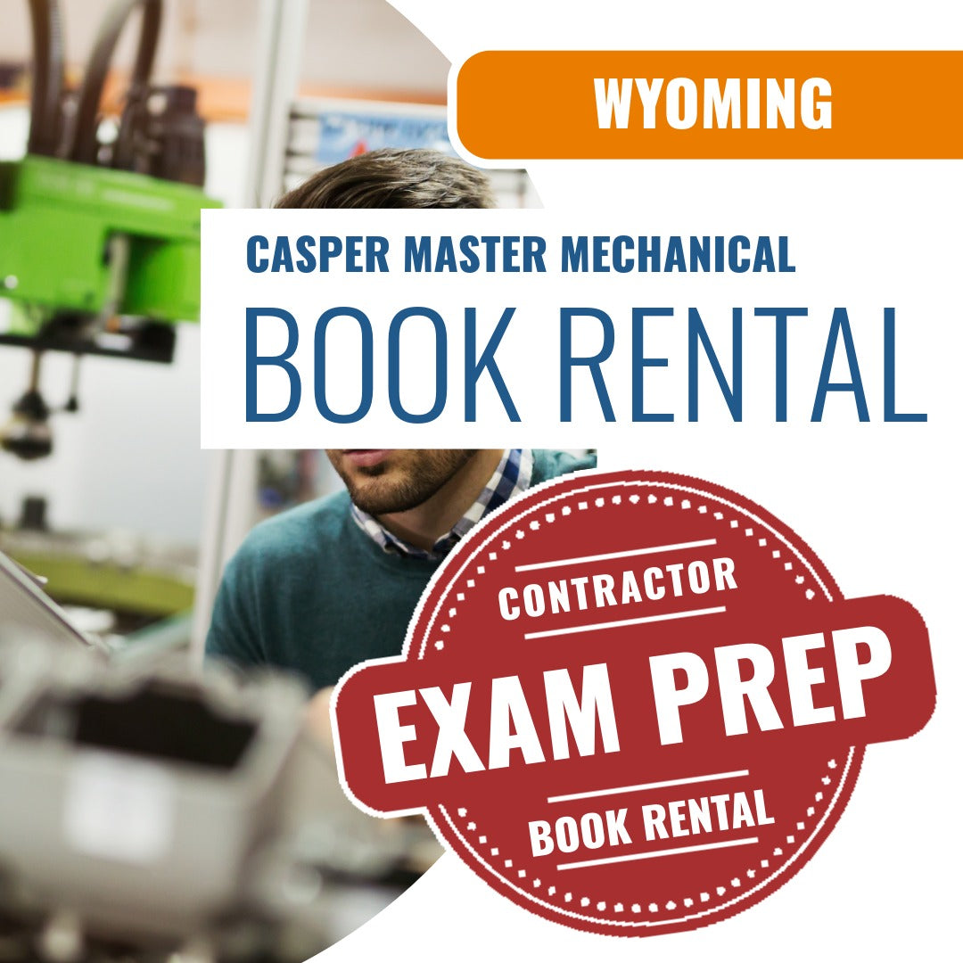 Casper Wyoming Master Mechanical Contractor (ICC - G29-N) - Books & Courses Rental Package