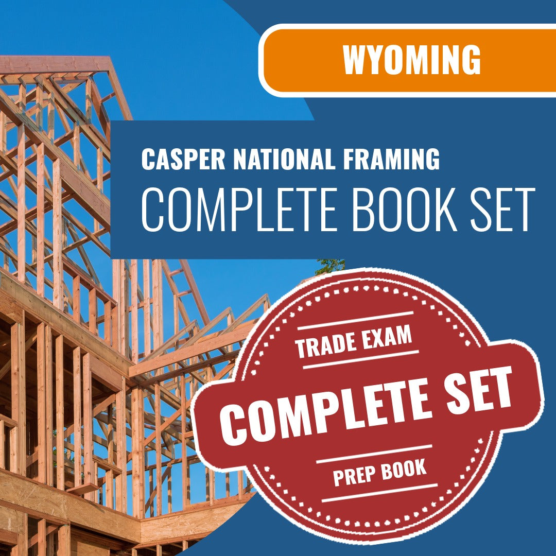 Casper Wyoming National Standard Framing Contractor (ICC - F46-N) - Exam Book Package