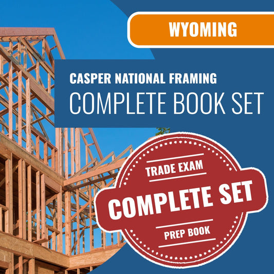 Casper Wyoming National Standard Framing Contractor (ICC - F46-N) - Exam Book Package