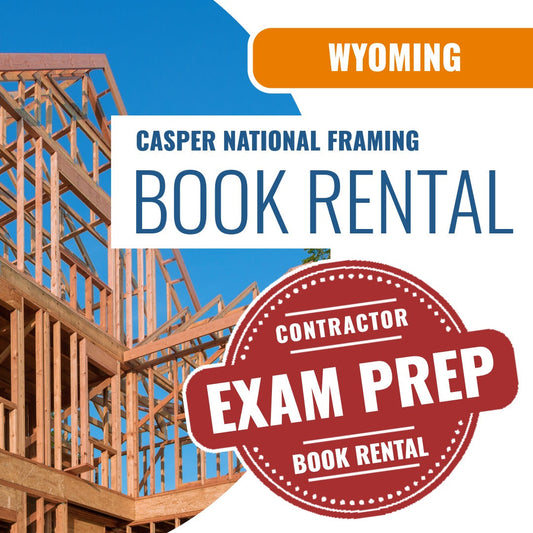 Casper Wyoming National Standard Framing Contractor (ICC - F46-N) - Books & Courses Rental Package
