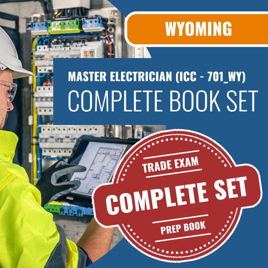 Wyoming Master Electrician (ICC - 701_WY) Exam Book Package