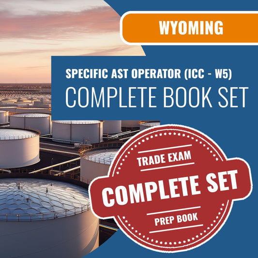 Wyoming Specific AST Operator (ICC - W5) Exam Book Package