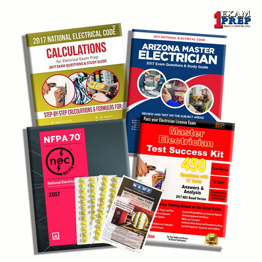 Arizona 2017 Master Electrician Exam Prep Package
