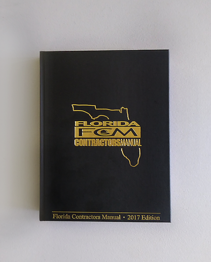 Contractors Manual, 2017