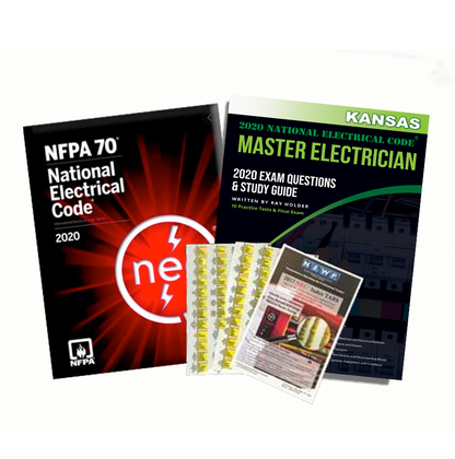 Kansas 2020 Master Electrician Exam Prep Package