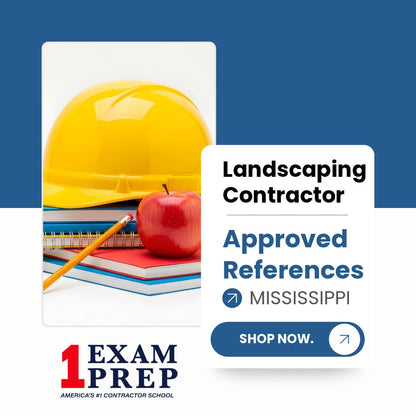 Mississippi Landscaping Contractor Exam Approved References
