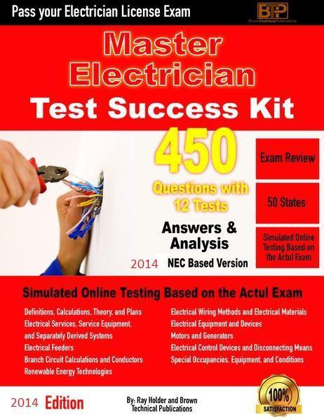 2014 Master Electrician Exam Questions Tests-Online Version