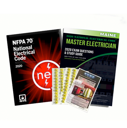 Maine 2020 Master Electrician Exam Prep Package