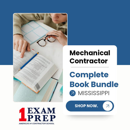 Mississippi Mechanical Contractor Exam Complete Book Bundle