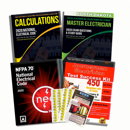 North Dakota 2020 Master Electrician Exam Prep Package