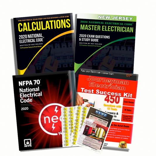 New Jersey 2020 Master Electrician Exam Prep Package