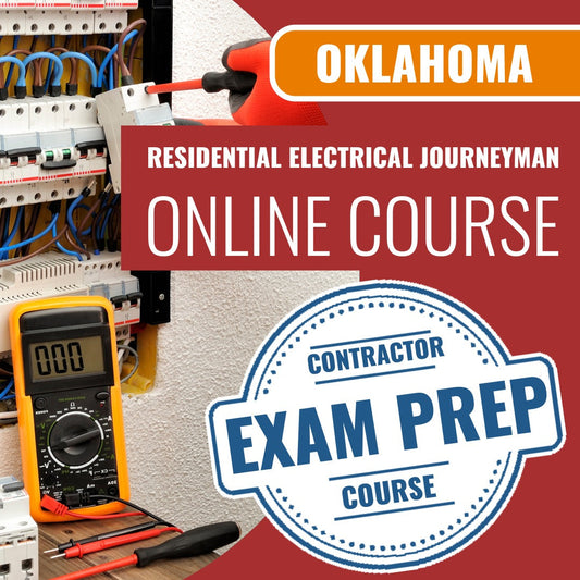 Oklahoma Residential Electrical Journeyman - Online Exam Prep Course