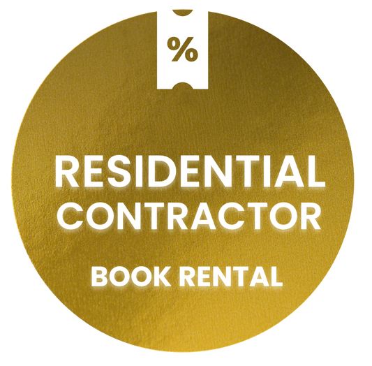 Florida Residential Contractor - Budget Friendly Books & Courses Rental Package