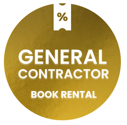 Florida General Contractor - Budget Friendly Books & Courses Rental Package