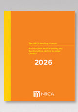 NRCA Roofing Manual Book Set