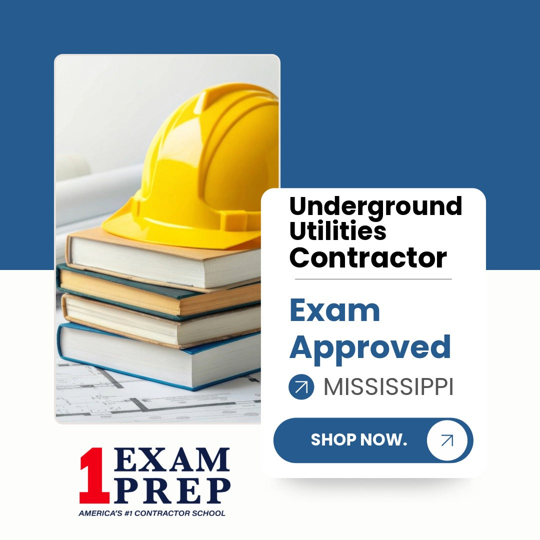 Mississippi Underground Utilities Contractor Exam Exam Approved