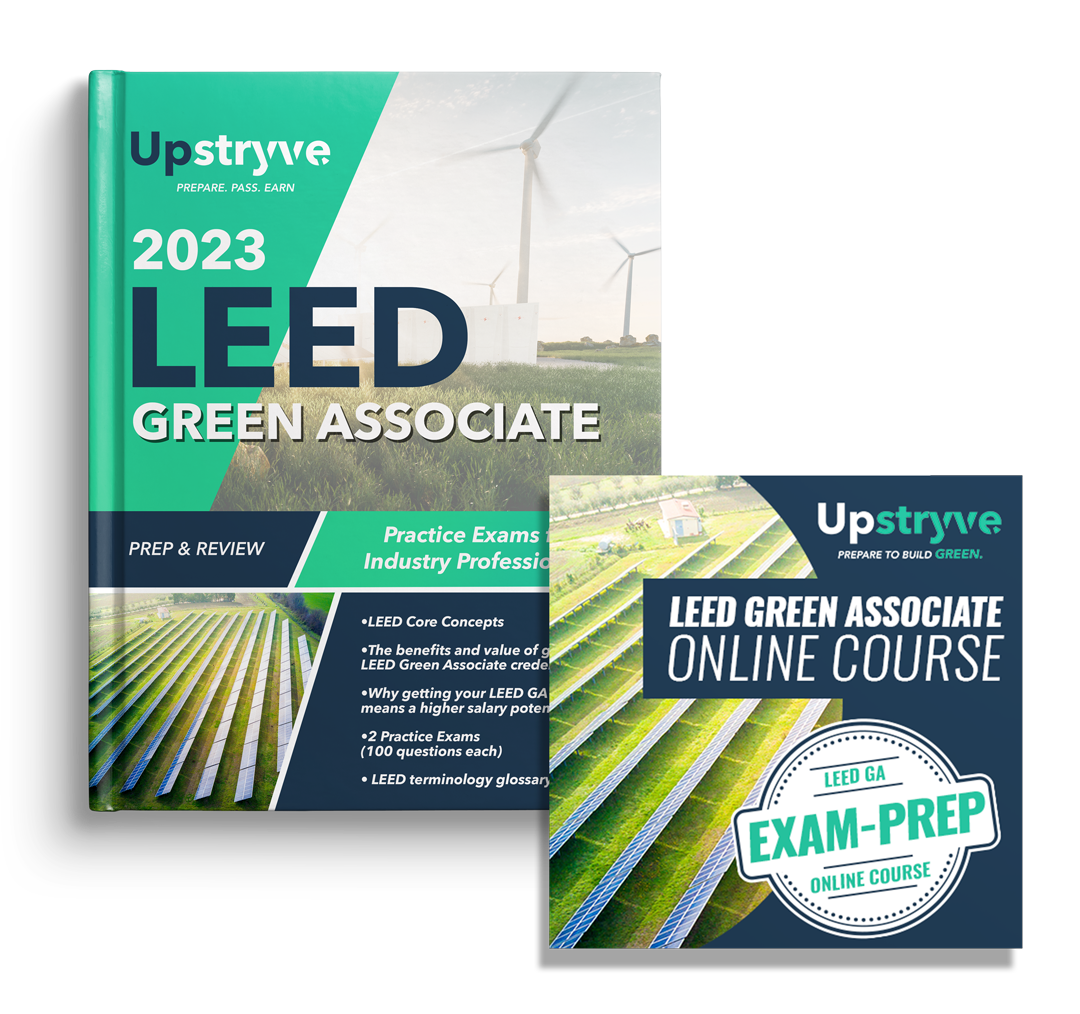 2023 LEED Green Associate: Exam Prep and Review Package