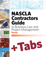 FLORIDA - NASCLA Contractors Guide to Business, Law and Project Management, Florida Counties 2nd Edition - Tabs Bundle (Book+Tabs)