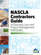 South Carolina-NASCLA Contractors Guide to Business, Law and Project Management, South Carolina Residential Builders, 8th edition Pre Tabbed and Highlighted
