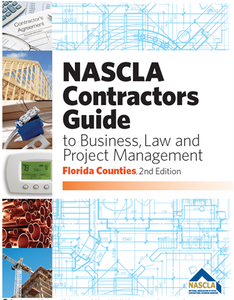 Florida NASCLA Contractors Guide to Business, Law, and Project Management, Florida Counties, 2nd Edition; Highlighted & Tabbed