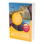 OSHA 29 CFR 1926 Construction Industry Regulations, January 1, 2023 Edition - Highlighted & Tabbed Book