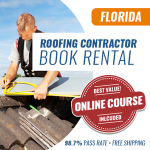Florida Roofing Contractor Exam Book Rental