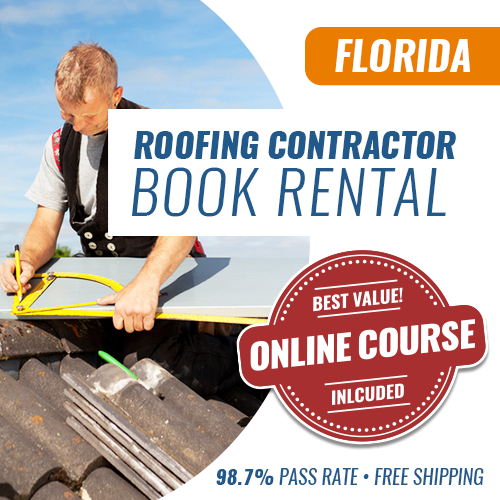 Florida Roofing Contractor Exam Book Rental