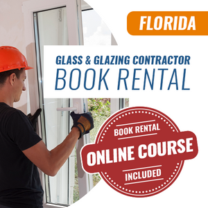 Florida Glass and Glazing Contractor Exam Book Rental  