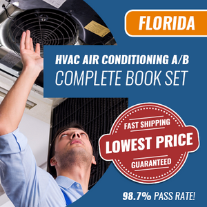 Florida Air A and Air B Contractor Exam Complete Book Set - Trade Books