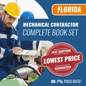 Florida Mechanical Contractor Exam Complete Book Set - Trade Books