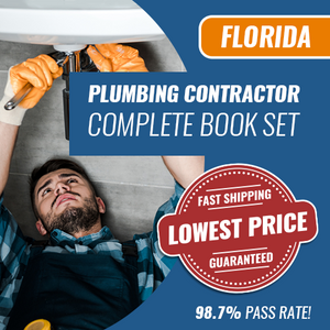 Florida Plumbing Contractor Exam Complete Book Set - Trade Books