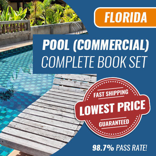 Florida Commercial Pool Contractor Exam Complete Book Set - Trade Books