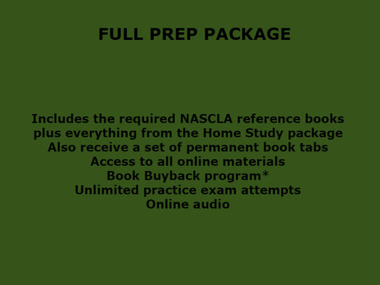 NASCLA Complete Exam Prep